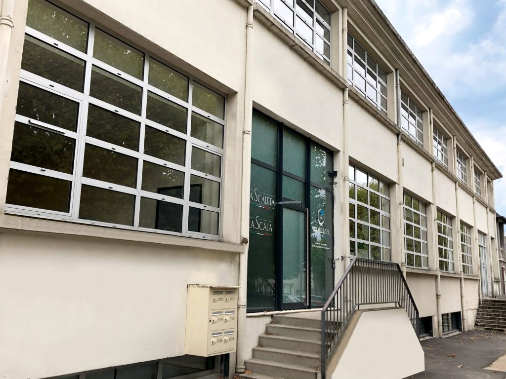Ancienne imprimerie réaménagée en bureaux VDL Conseil Blois